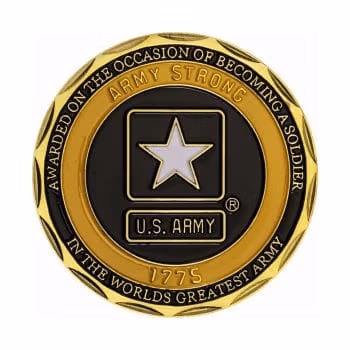 US Army Military Honor Medal Commemorative Gold Plated Coin All Products 3