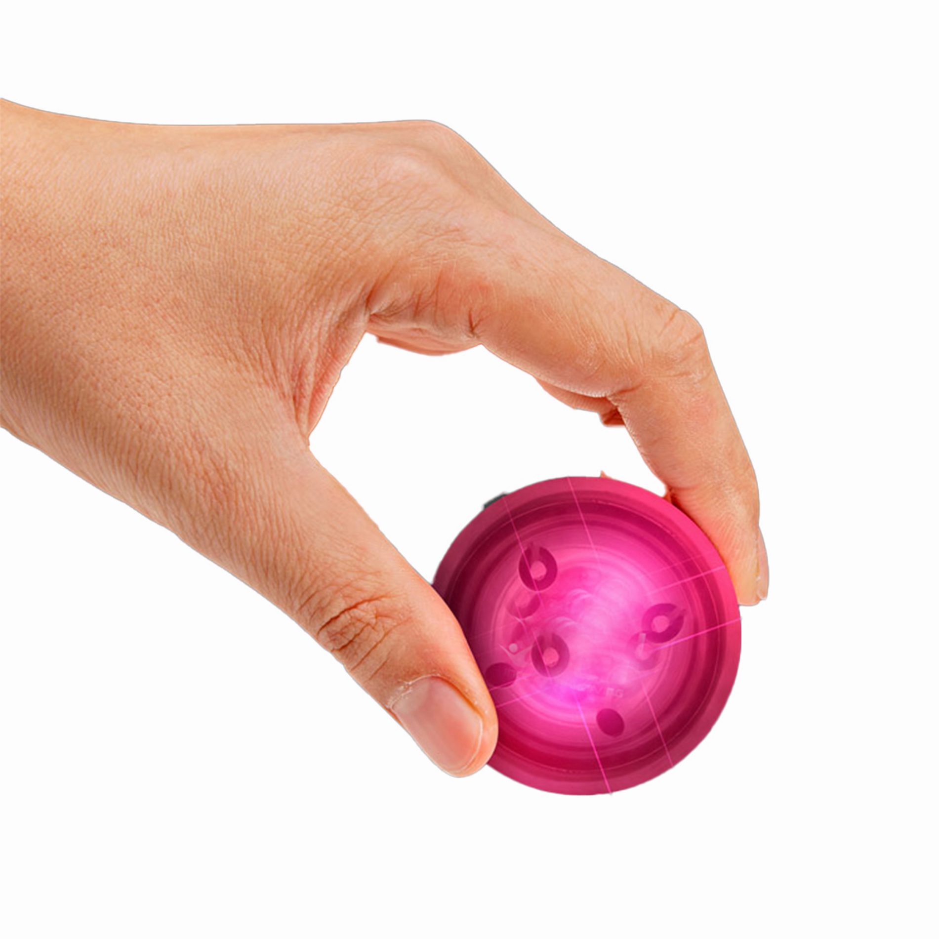 LED Impact Activated Bouncy Ball Pink All Products 5