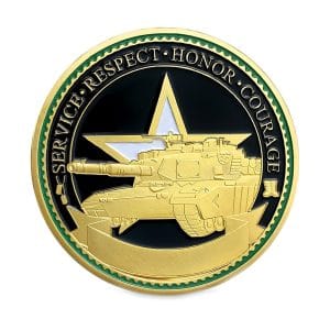 Military Prayer Gold Plated Coin for Soldiers All Products