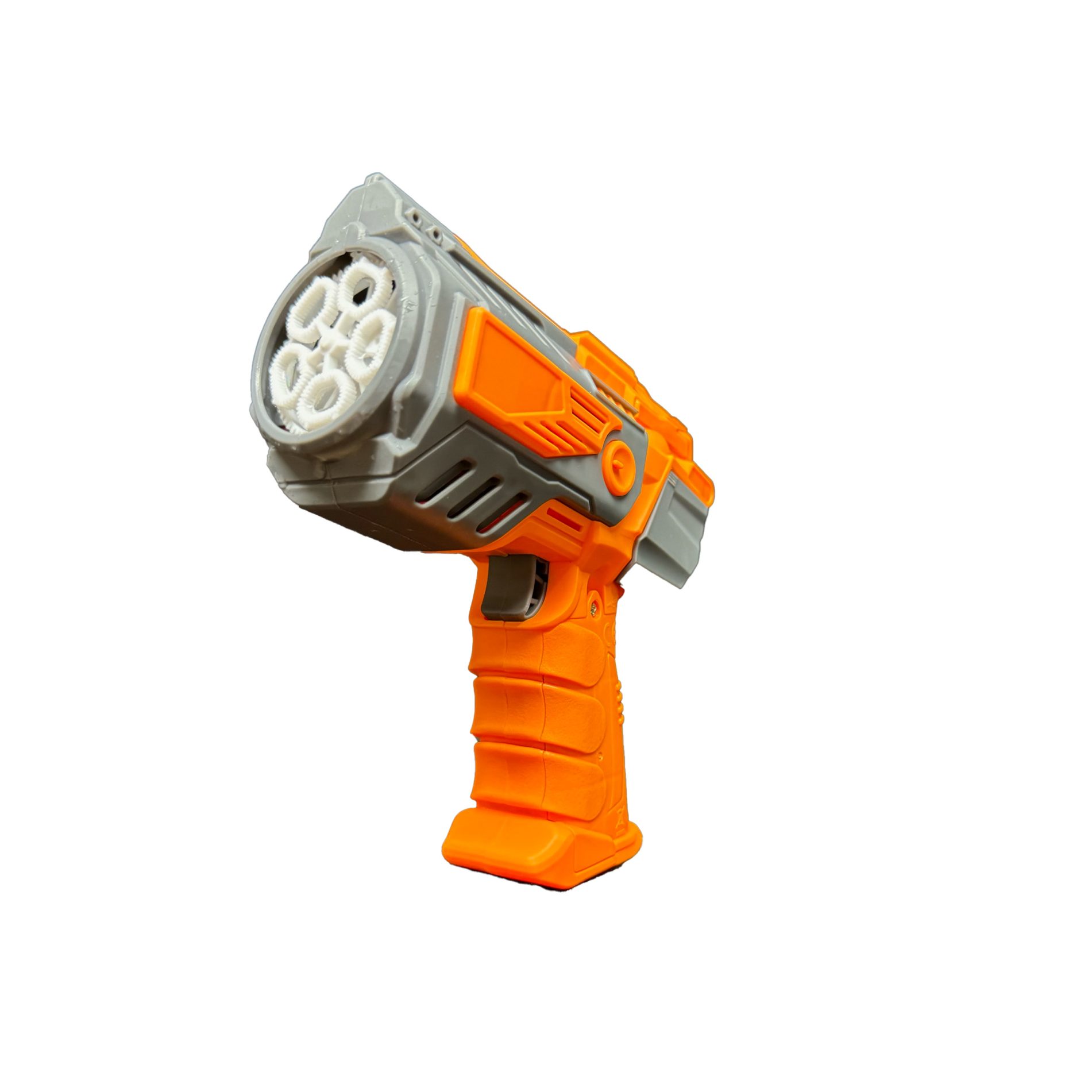 Light Up Bubble Blaster Toy Gun Assorted Blue White or Orange White All Products 3