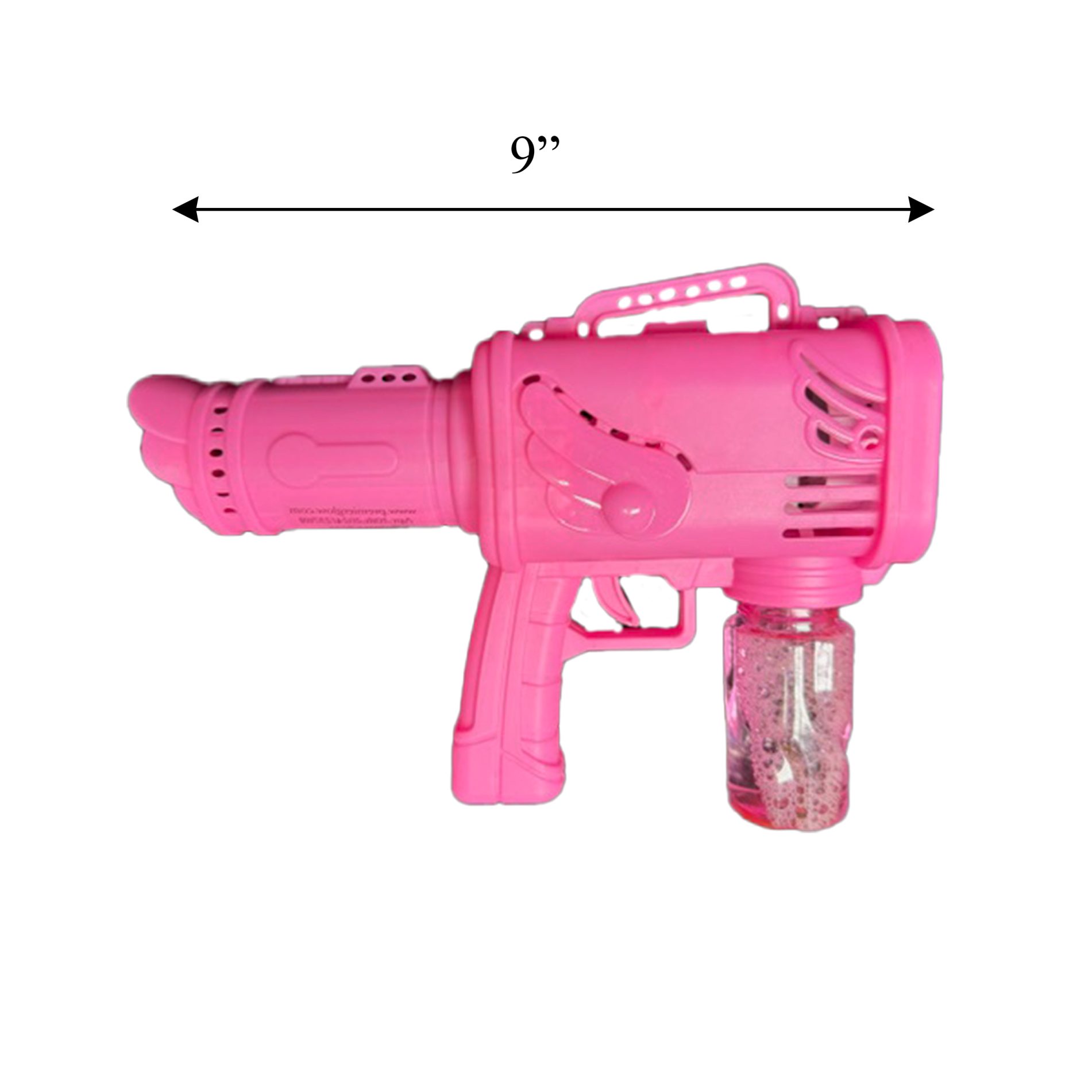 Light Up Musical Bubble Blasting Bazooka Gun Assortment of Blue and Pink All Products 6