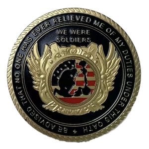US Veteran Military Challenge Soldiers Oath Commemorative Gold Plated Coin All Products