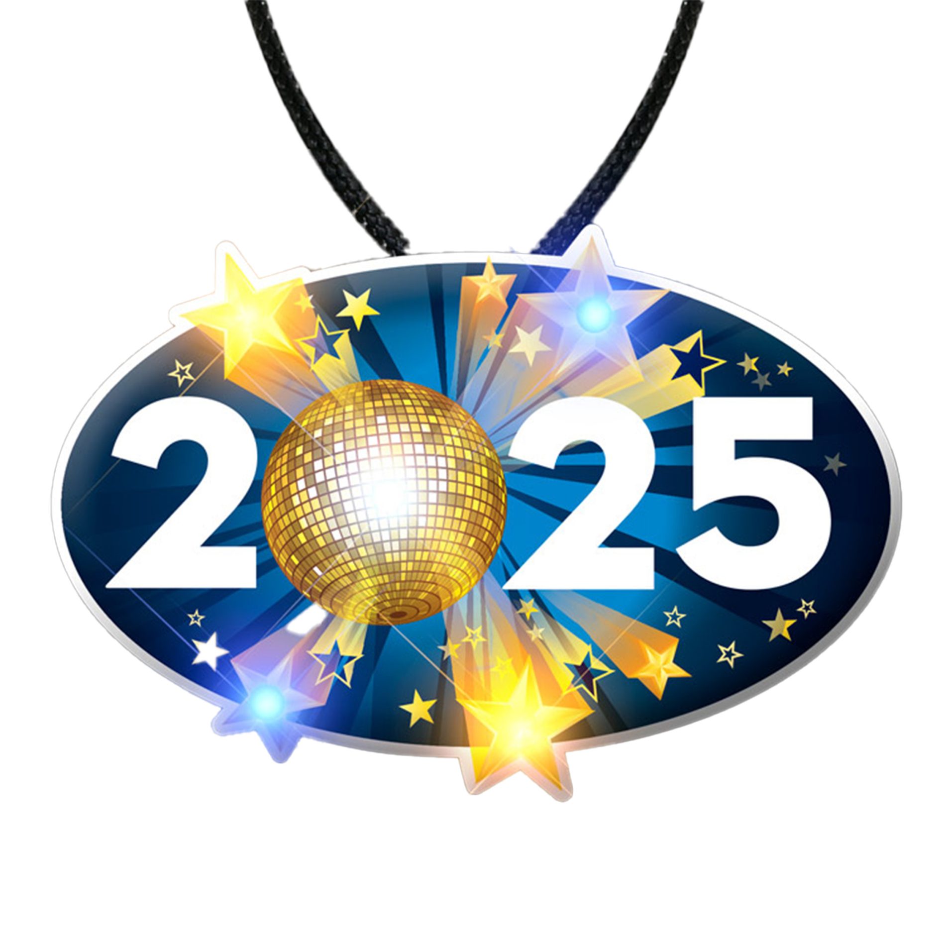 2025 Happy New Year Graduation Party Body Light Necklace All Products 5