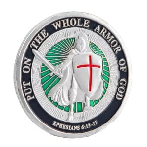 Put on the Whole Armor of God Christian Silver Plated Coin All Products Put on the Whole Armor of God Christian Silver Plated Coin All Products