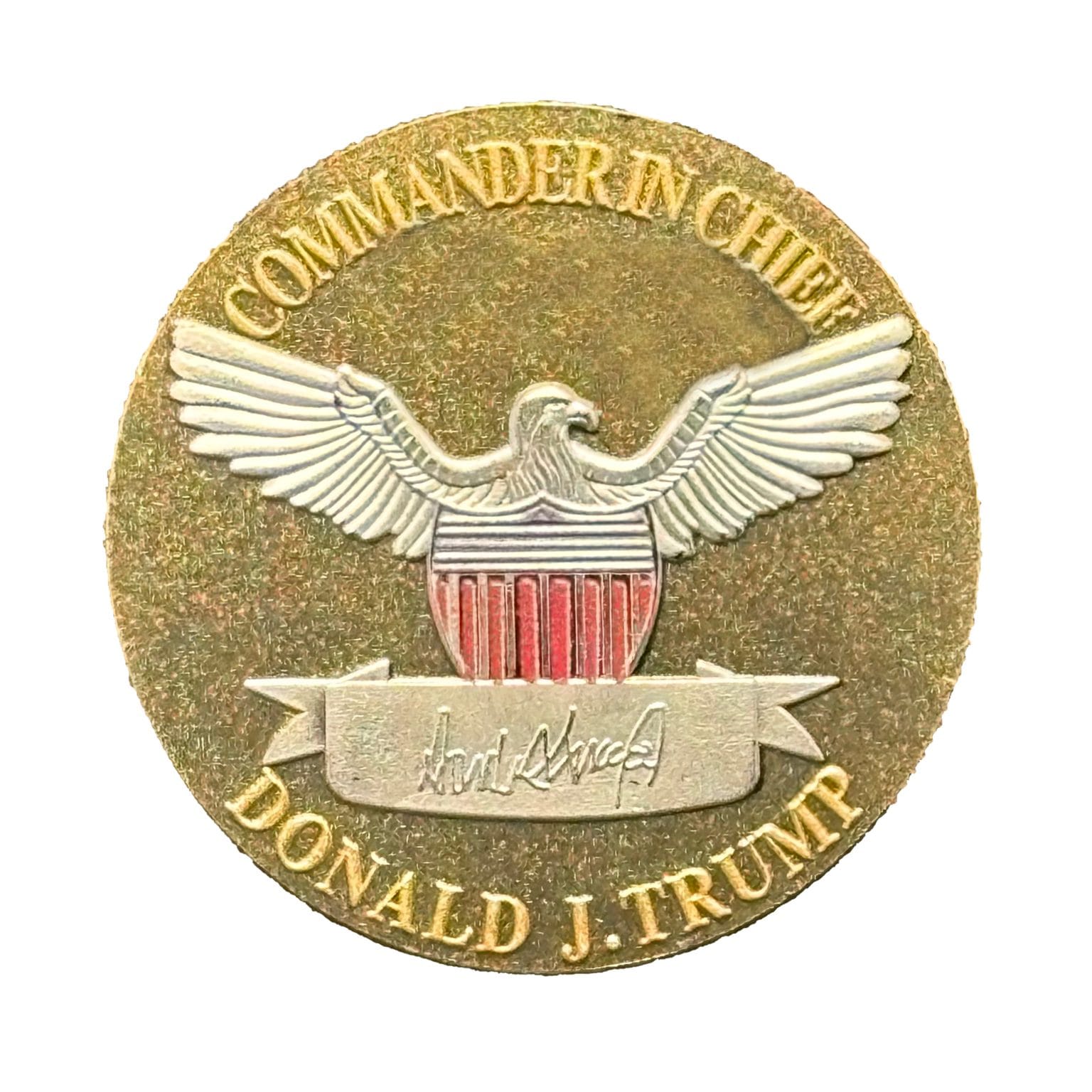 Crypto Name 2024 President Donald Trump Commemorative Coin Take America  Back Trump Collectables