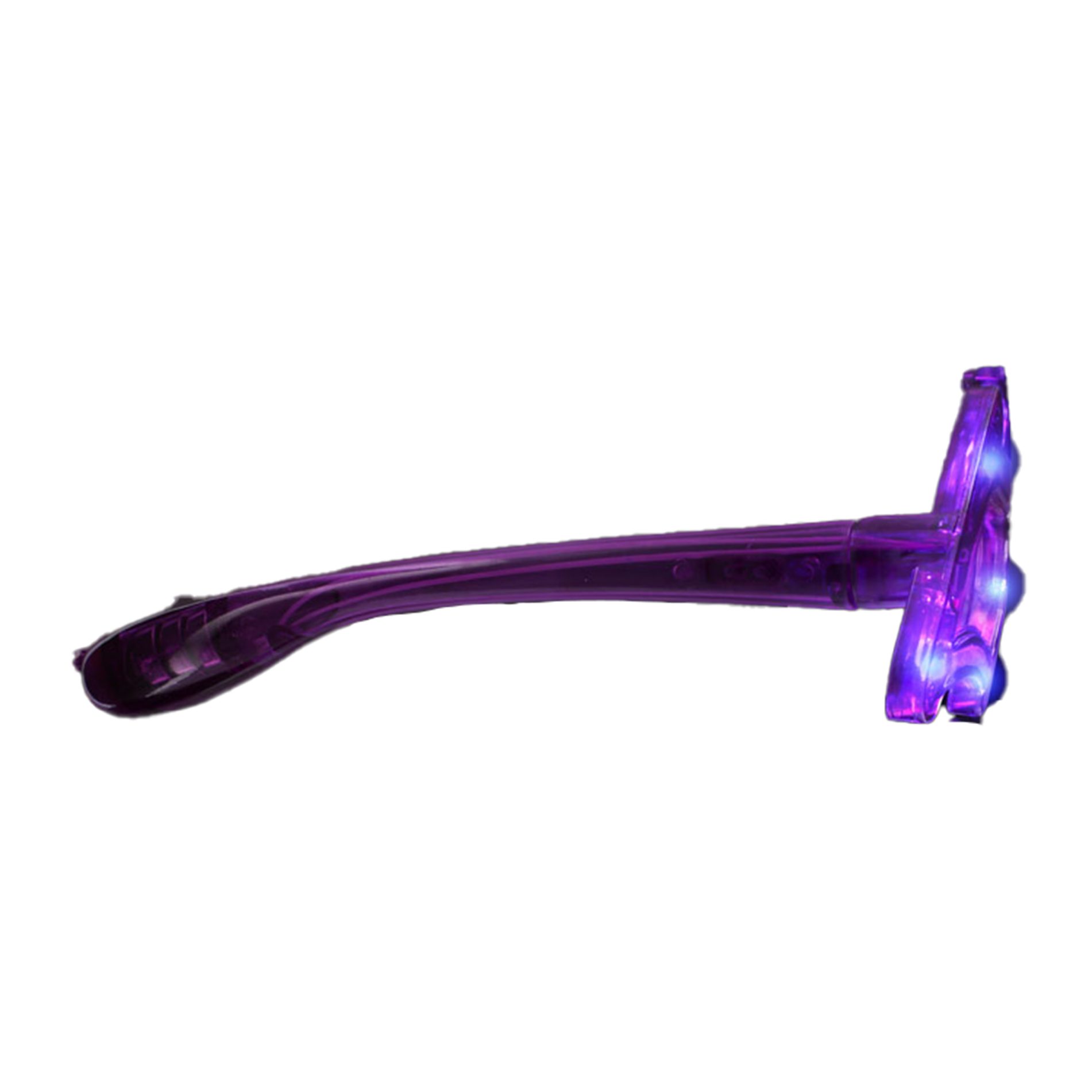 LED Bat Shaped Sunglasses Purple All Products 6