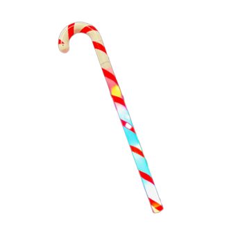 Flashing Peppermint Candy Cane Holiday Wand 18 Inches All Products