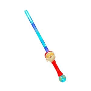 Jolly Santa Claus Light Saber Sword with Prism Ball All Products