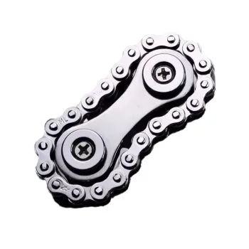 Silver Bike Chains Fidget Toy Spinner All Products 3