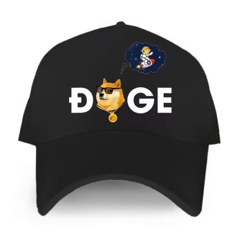 Dogecoin Doge HODL To the Moon Crypto Unisex Classic Black Baseball Cap All Products