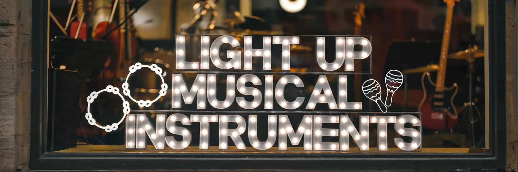 Light Up Musical Instruments