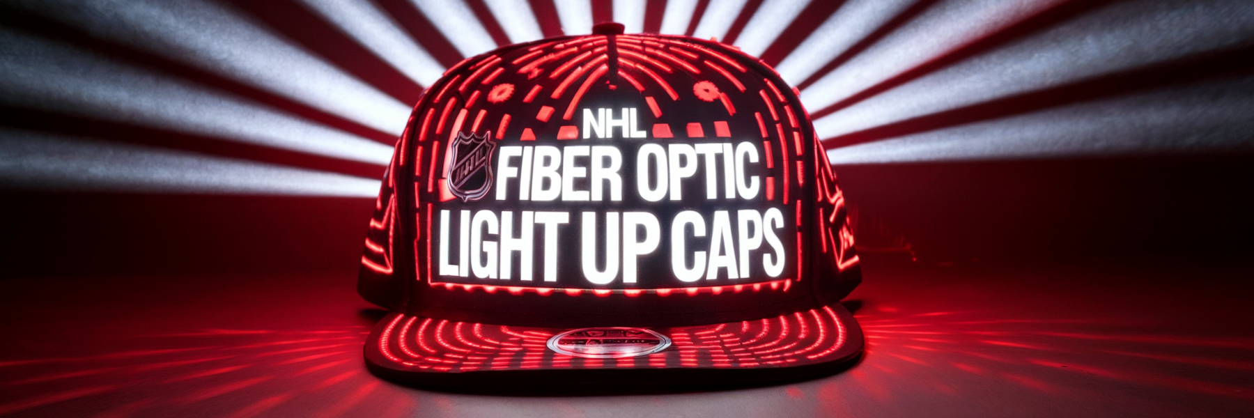 Nhl Fiber Optic Light Up Caps