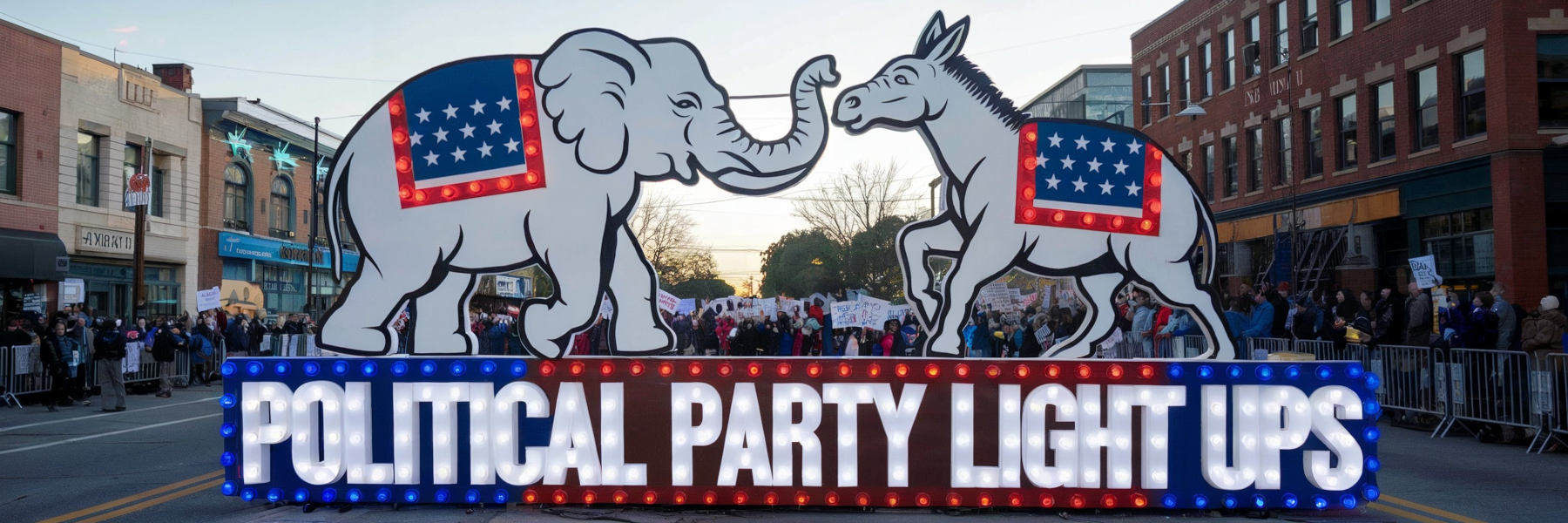 Political Party Light Ups