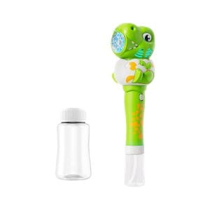 Light Up T Rex Dinosaur Bubble Wand Assorted Colors All Products
