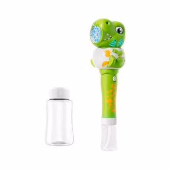 Light Up T Rex Dinosaur Bubble Wand Assorted Colors All Products