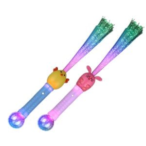 Pack of 2 Light Up Easter Sparkle Wands Bunny and Chick Duo All Products