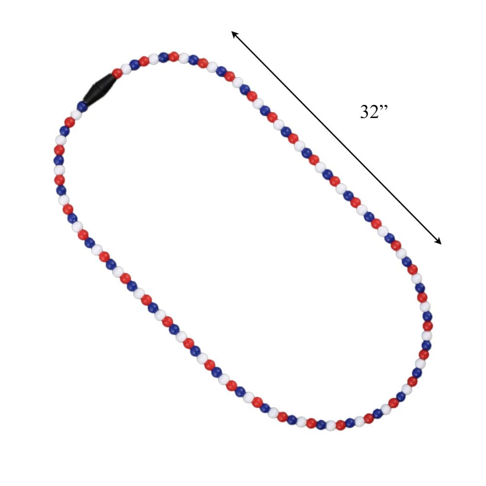 Unlit Christmas Breakaway Beads Necklace All Products 6