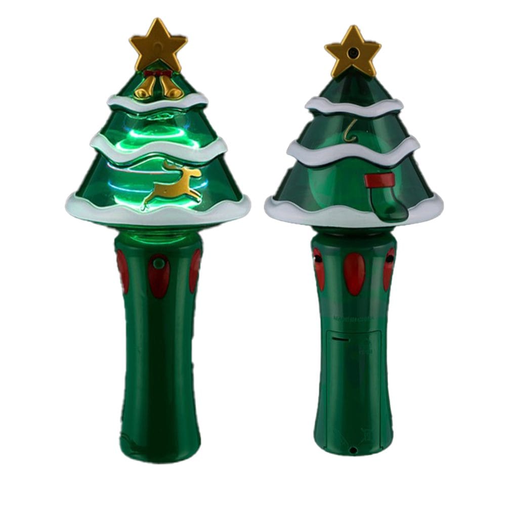 Light Up Christmas Tree Wand with Multicolor Spinning LEDs All Products 6
