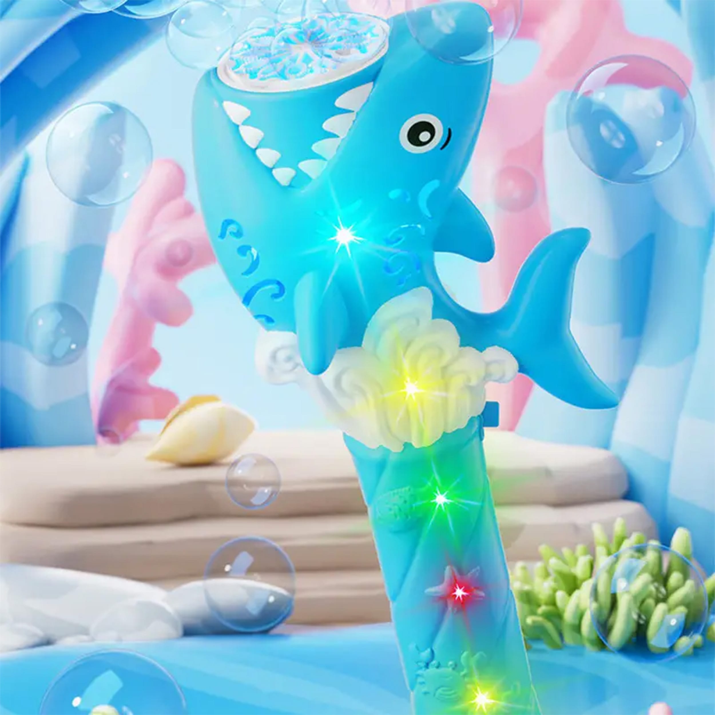 Light Up Shark Bubble Wand All Products Light Up Shark Bubble Wand All Products 6