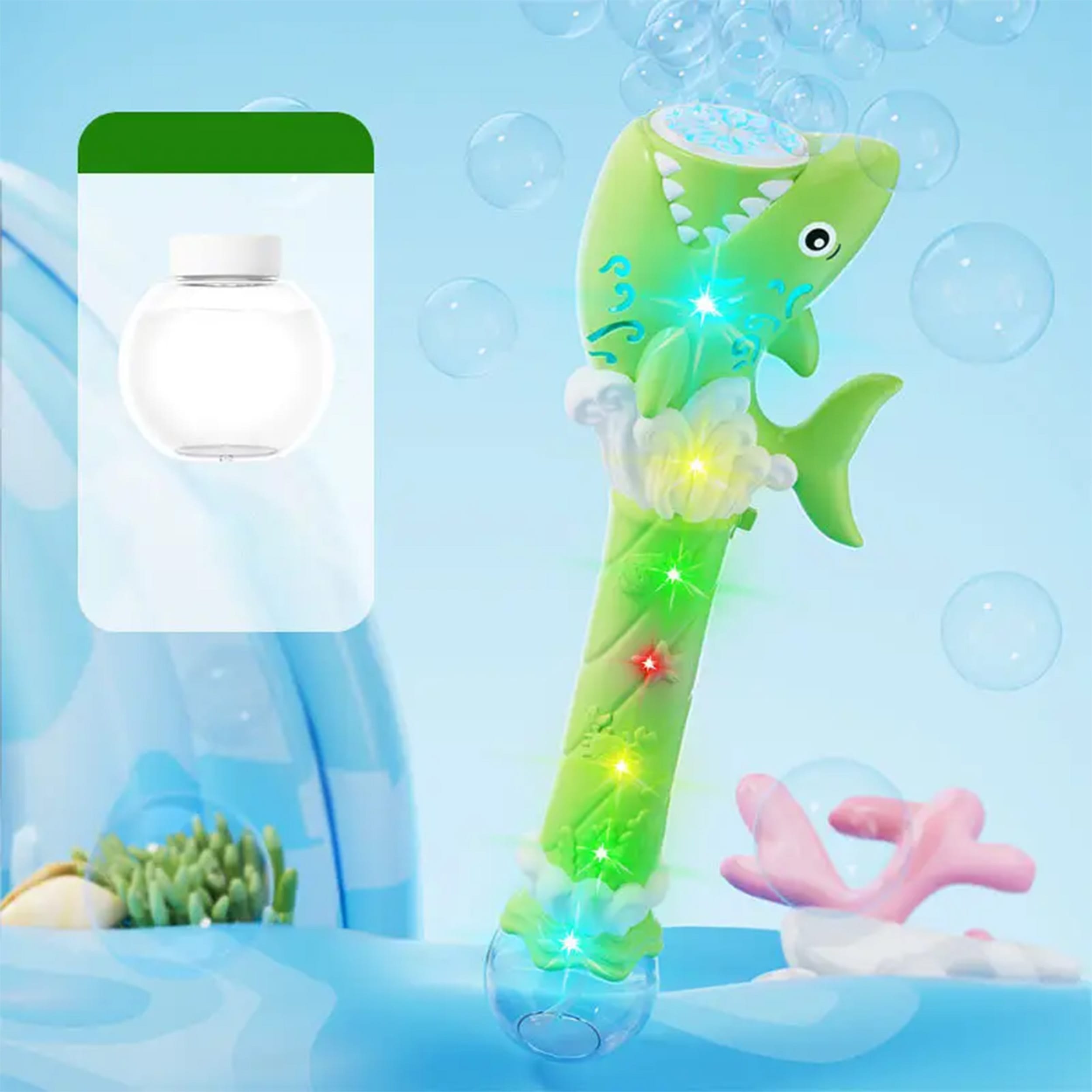 Light Up Shark Bubble Wand All Products Light Up Shark Bubble Wand All Products 8
