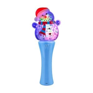 Light Up Spinning Snowman Christmas Magic Wand All Products