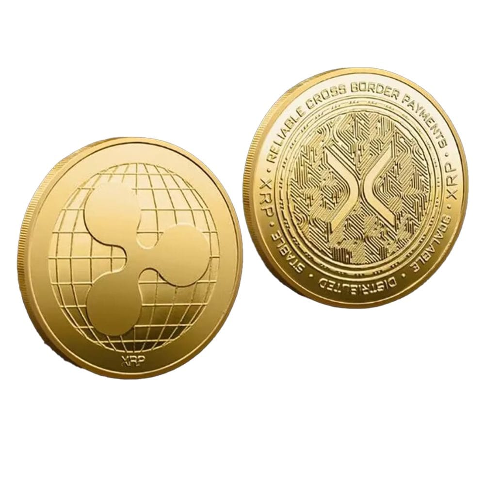 Ripple Royalty Edition XRP Collector Gold Plated Coin All Products 6