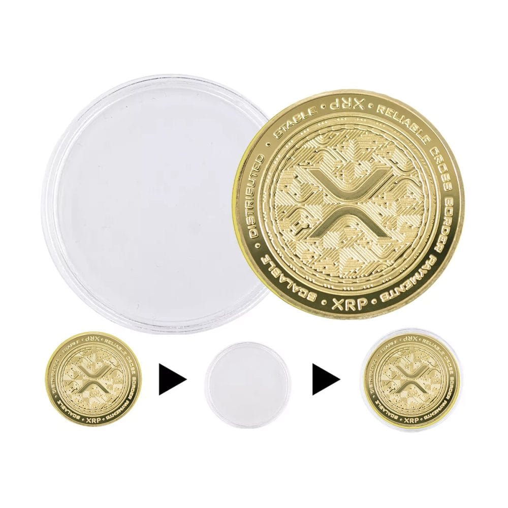 Ripple Royalty Edition XRP Collector Gold Plated Coin All Products 7