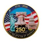 1776 to 2026 United States 250th Anniversary Commemorative Coin