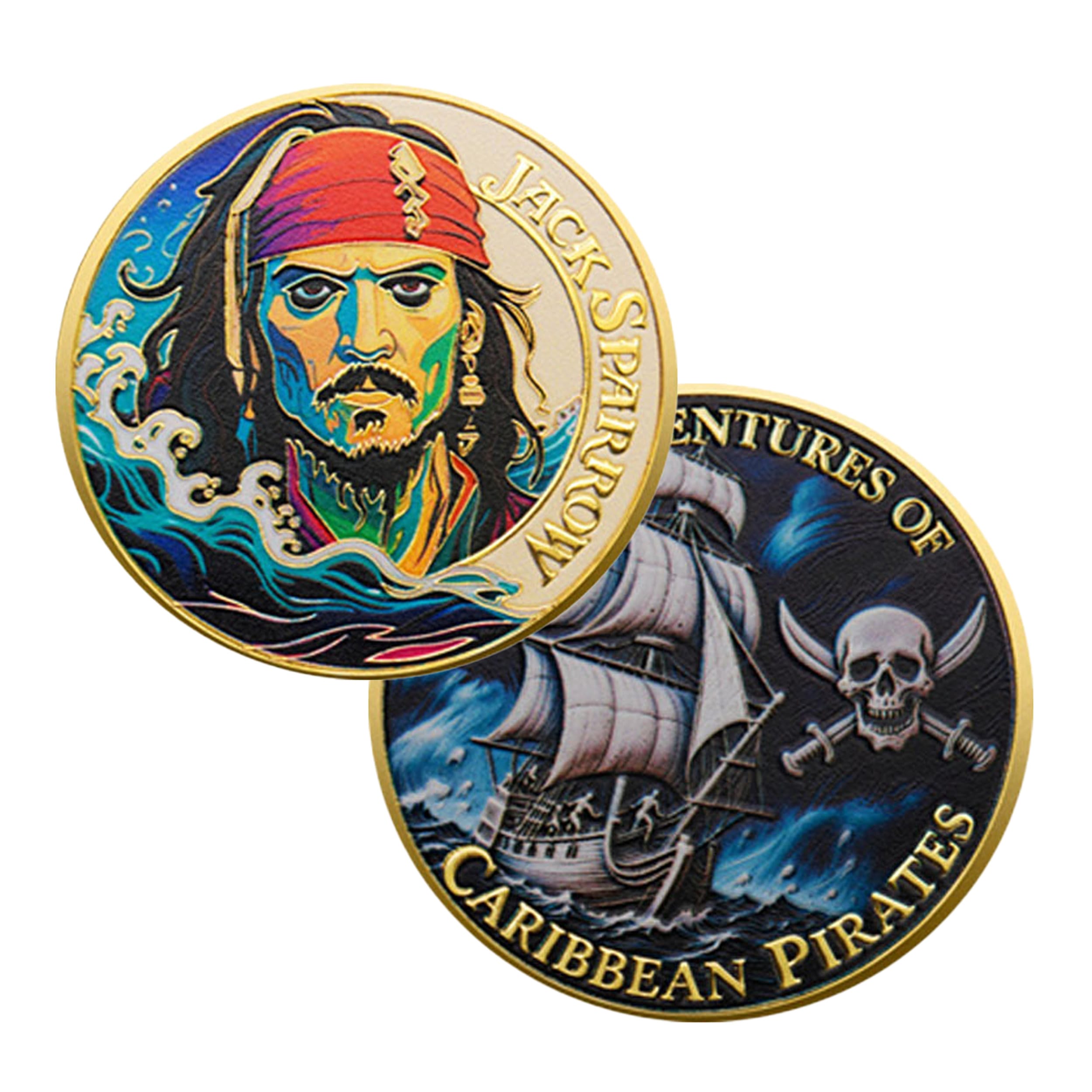 Adventures of the High Seas Pirate Challenge Gold Plated Coin All Products Adventures of the High Seas Pirate Challenge Gold Plated Coin All Products 5