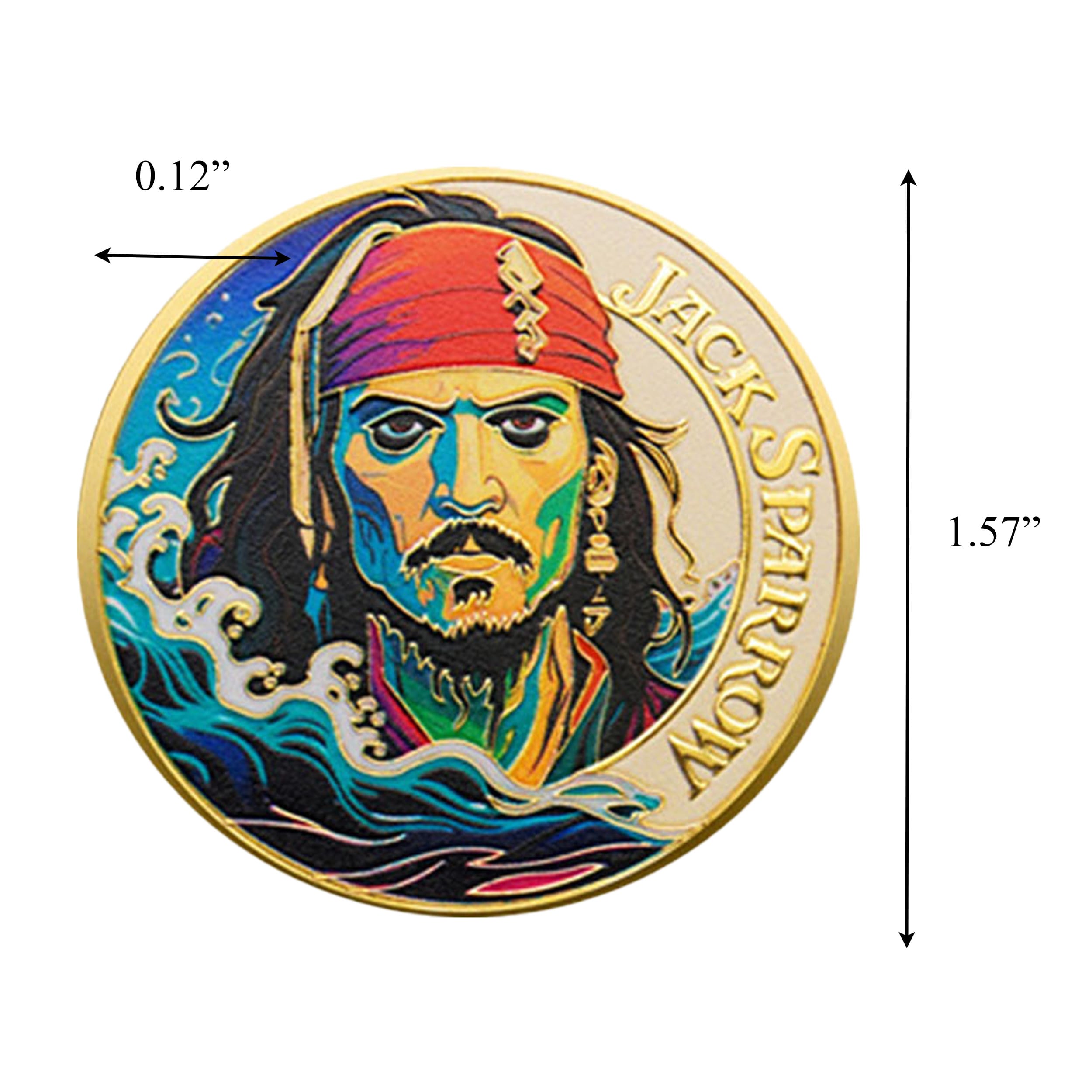 Adventures of the High Seas Pirate Challenge Gold Plated Coin All Products Adventures of the High Seas Pirate Challenge Gold Plated Coin All Products 6