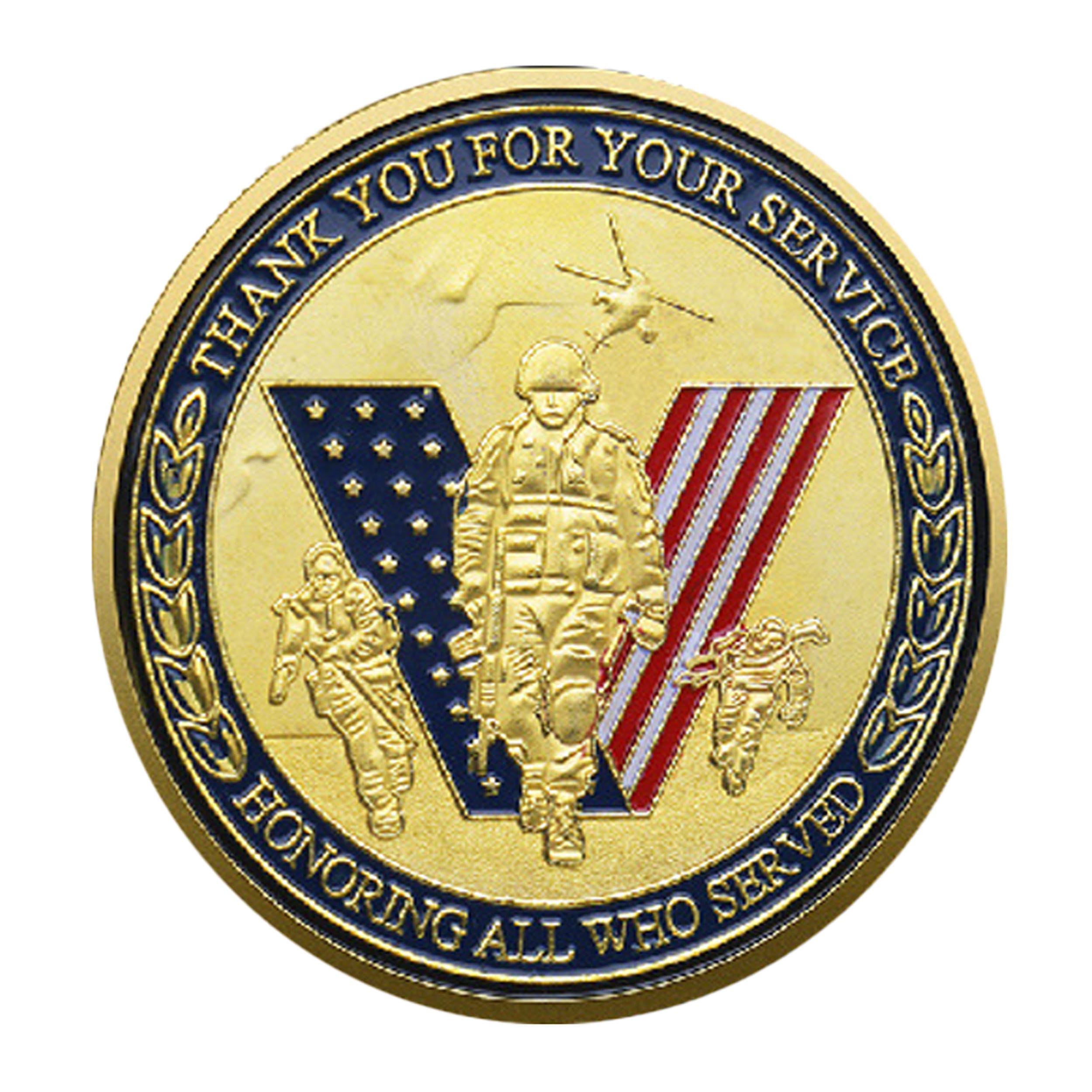 Gold Plated Veterans Tribute Challenge Coin Saluting Soldier and USA Flag Design All Products Gold Plated Veterans Tribute Challenge Coin Saluting Soldier and USA Flag Design All Products 4