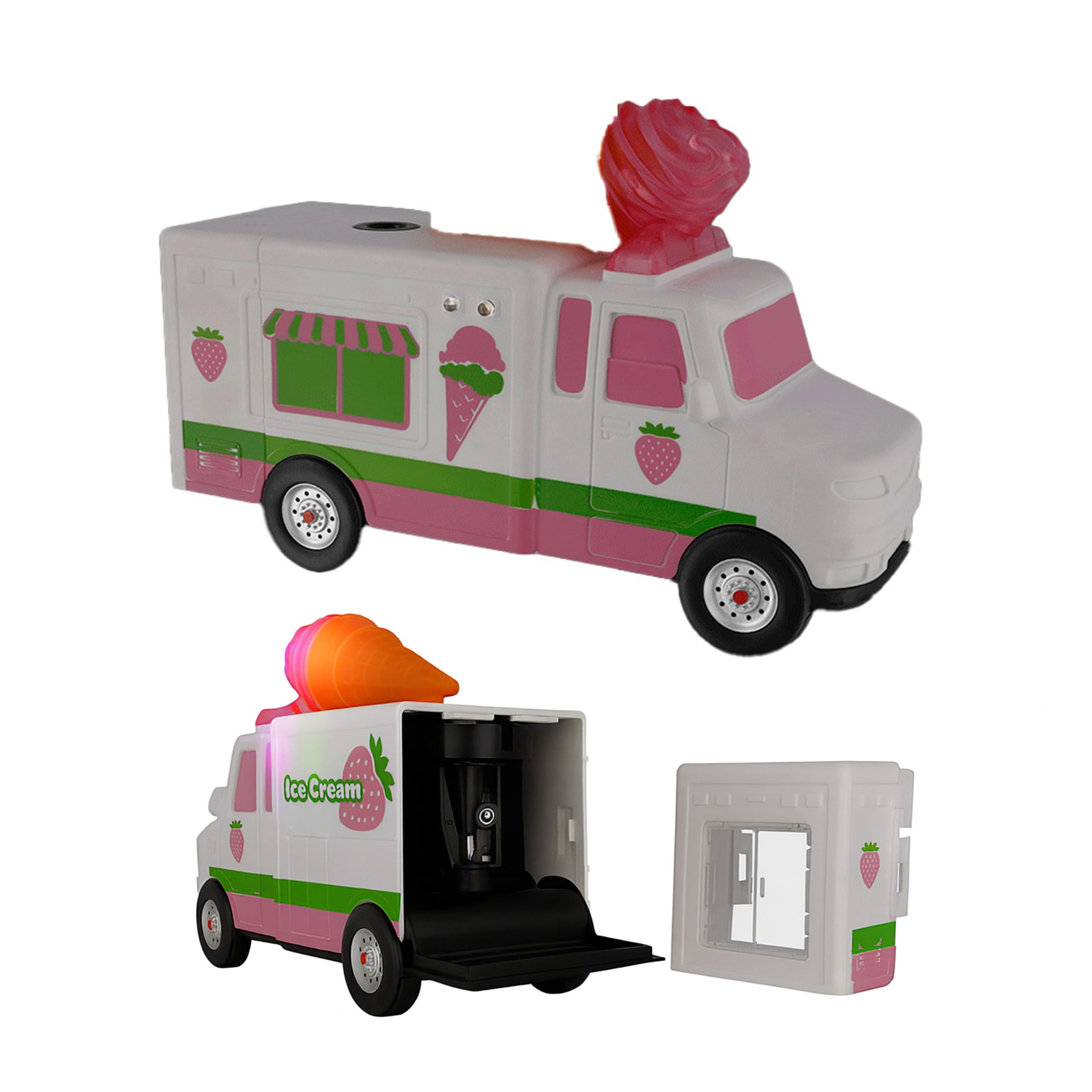 LED Strawberry Ice Cream Truck Electric Pencil Sharpener All Products LED Strawberry Ice Cream Truck Electric Pencil Sharpener All Products 3