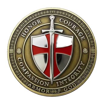 Covenant Edition Put on the Whole Armor of God Christian Gold Plated Coin All Products Covenant Edition Put on the Whole Armor of God Christian Gold Plated Coin All Products