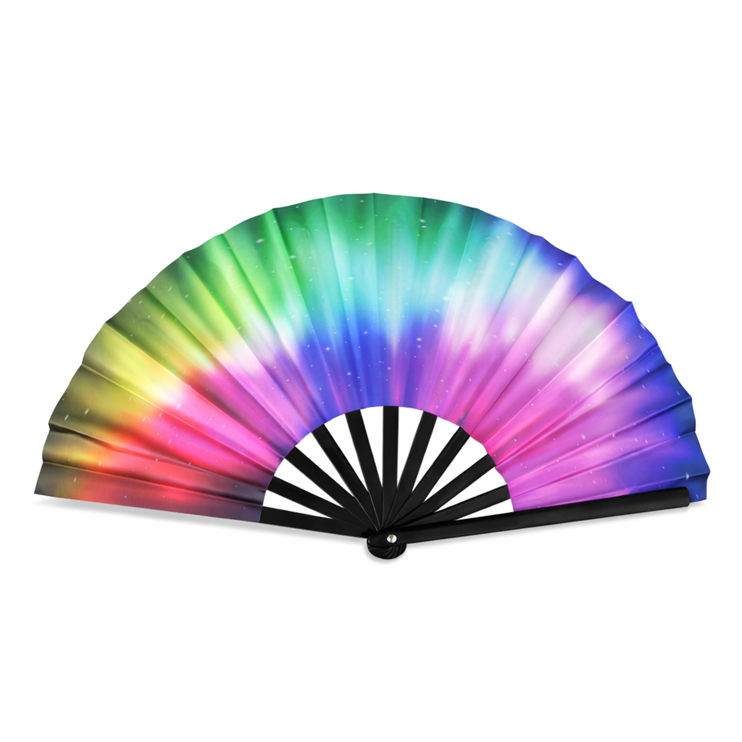 UV Reactive Blacklight Foldable Hand Fan All Products UV Reactive Blacklight Foldable Hand Fan All Products 5