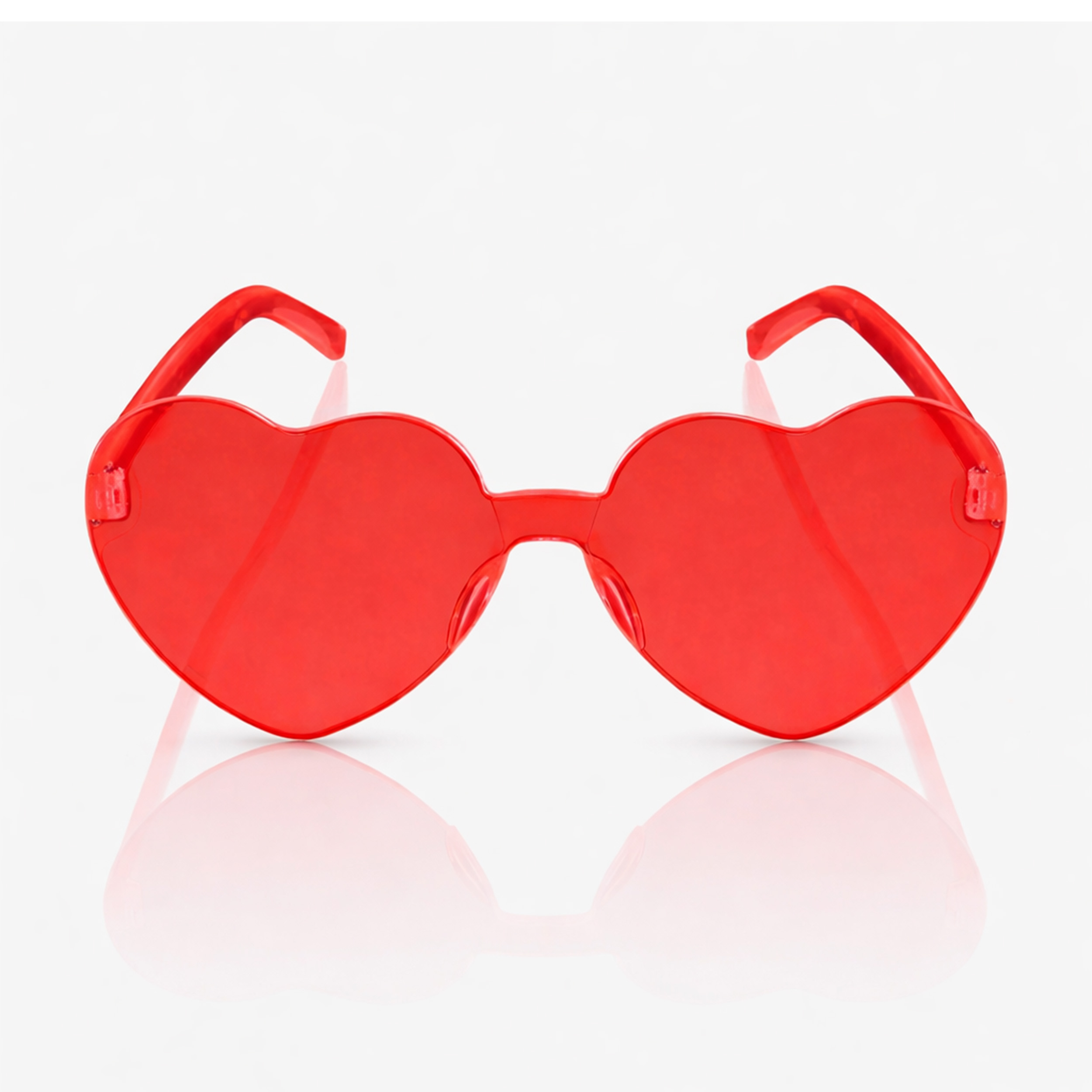 Unlit Red Heart Shaped Frameless Fashion Glasses All Products Unlit Red Heart Shaped Frameless Fashion Glasses All Products 5