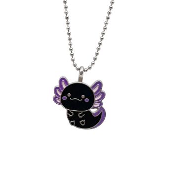 Color Changing Axolotl Charm Mood Necklace All Products