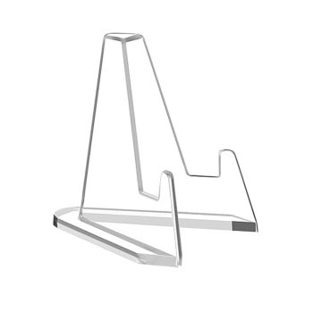 Clear Acrylic Triangular Easel Display Stand 4th of July