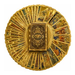 Premium Fortune Telling Mystic Gold Foil Tarot Deck of Cards Premium Fortune Telling Mystic Gold Foil Tarot Deck of Cards