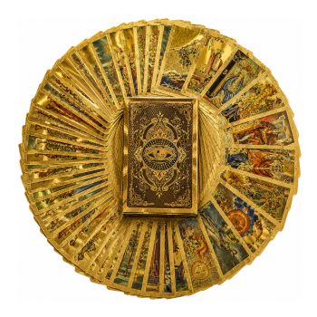 Premium Fortune Telling Mystic Gold Foil Tarot Deck of Cards