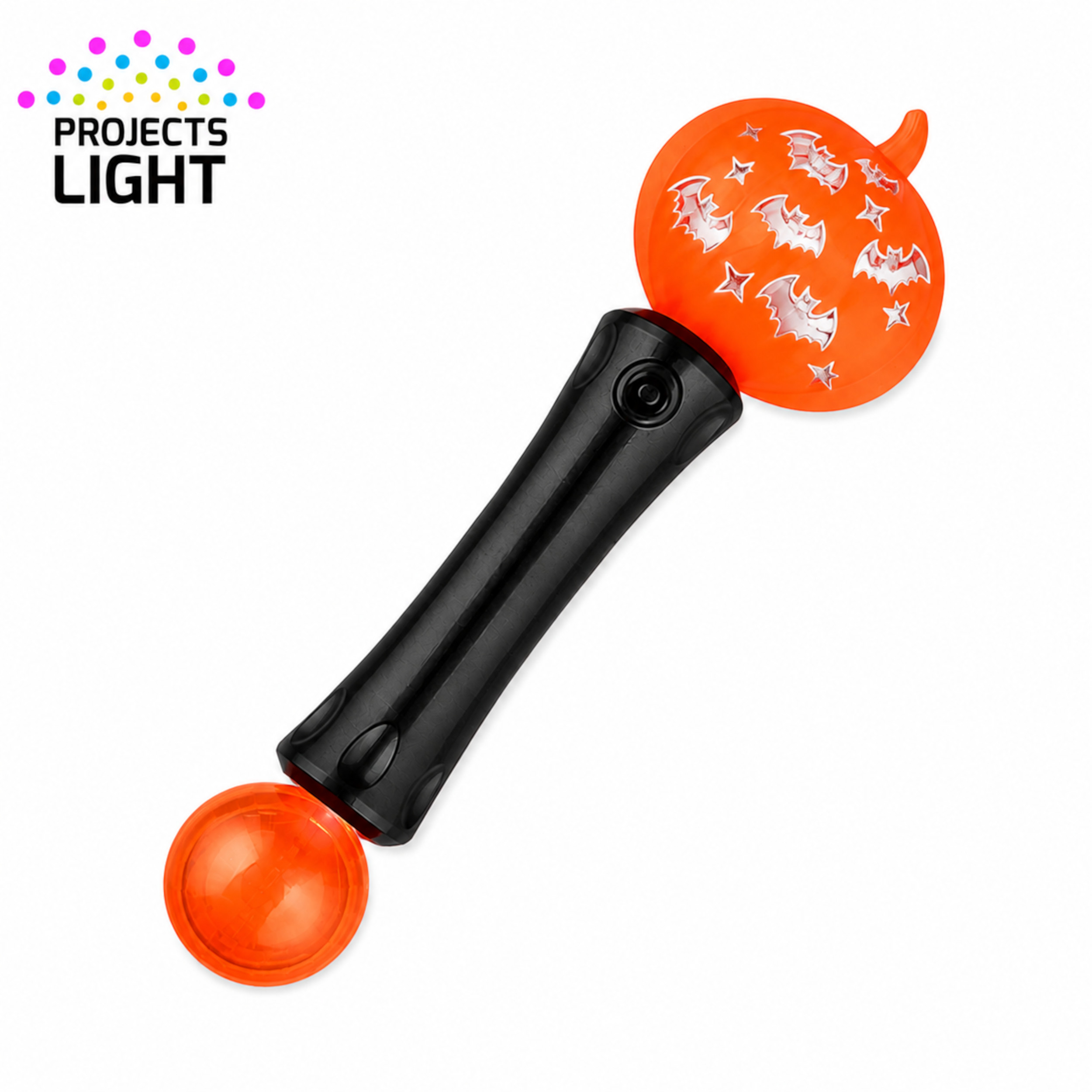 Halloween Pumpkin Wand with Bat Light Projection and Prism Ball All Products Halloween Pumpkin Wand with Bat Light Projection and Prism Ball All Products