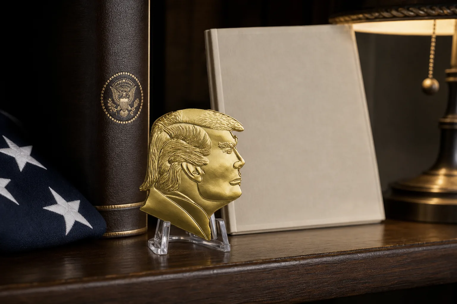 Donald Trump Head Patriotic Sculpture MAGA Commemorative Gold Plated Coin All Products Donald Trump Head Patriotic Sculpture MAGA Commemorative Gold Plated Coin All Products 5