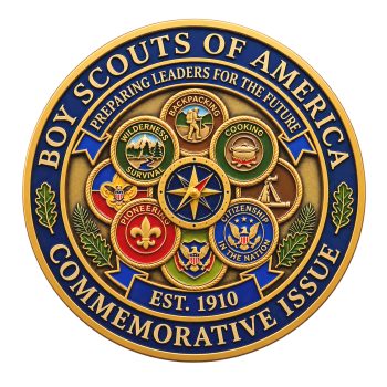 Boy Scouts of America Commemorative Coin 4th of July