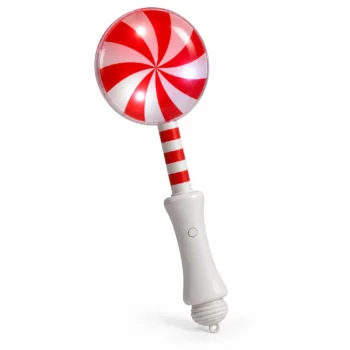 Light Up Peppermint Candy Cane Lollipop Wand