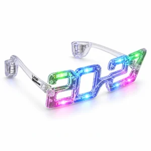 Custom 2027 Light Up New Year Party Glasses