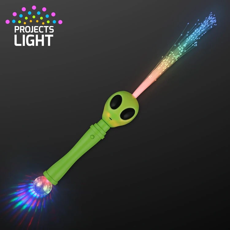Custom Light Up Alien Fiber Optic Wand All Products Custom Light Up Alien Fiber Optic Wand All Products 3