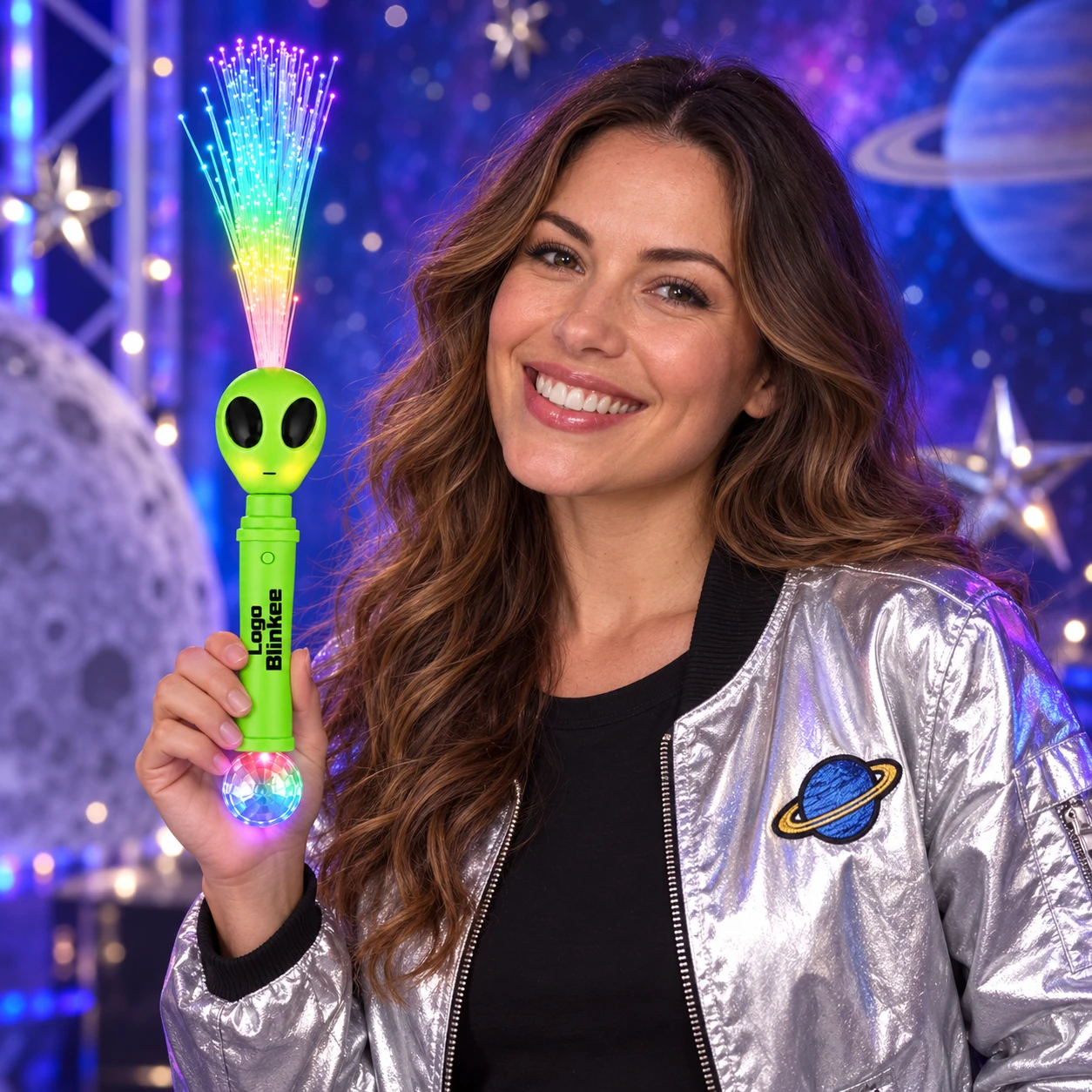 Custom Light Up Alien Fiber Optic Wand All Products Custom Light Up Alien Fiber Optic Wand All Products 2