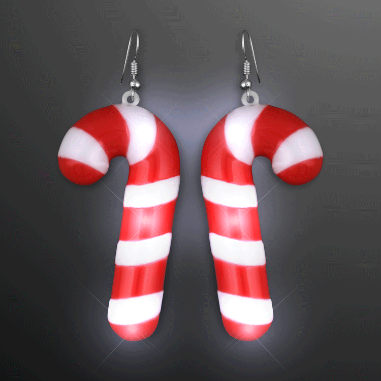 Flashing Classic Candy Cane Earrings All Products Flashing Classic Candy Cane Earrings All Products 4