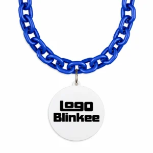 Custom Big Chain Necklace with 4-inch Foam Medallion