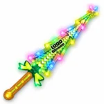 Custom Light Up Christmas Tree Sword with Your Logo