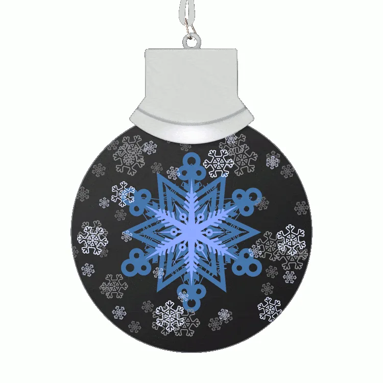 Custom Animated Snowflake LED Necklace All Products Custom Animated Snowflake LED Necklace All Products 3
